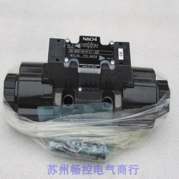全新NACHI电磁阀 SS-GO3-C6-R-C1-J22 不二越SS-G03-C6-R-C1-J22