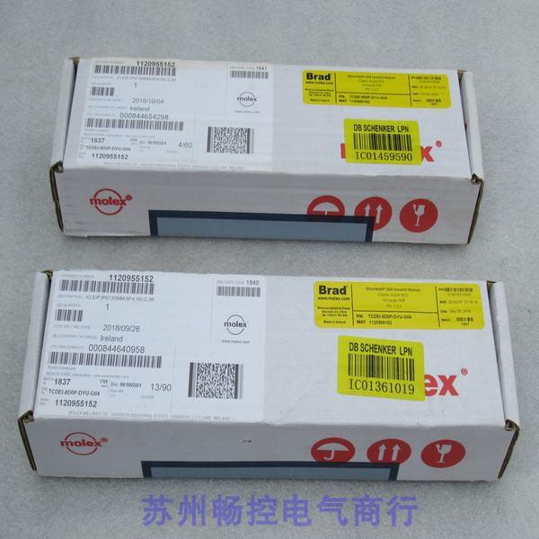 *现货销售*全新Molex Brad模块TCDEI-8D0P-DYU-G04现货1120955152