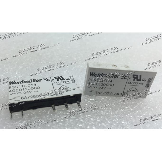 RSS113024 24VDC正品 端子继电器 4060120000 全新现货