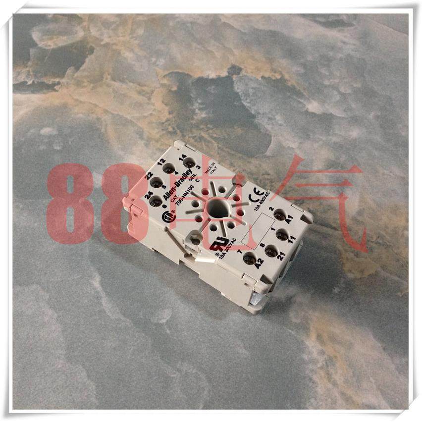 原装正品－美国AB/【700-HN100】继电器插座/底座
