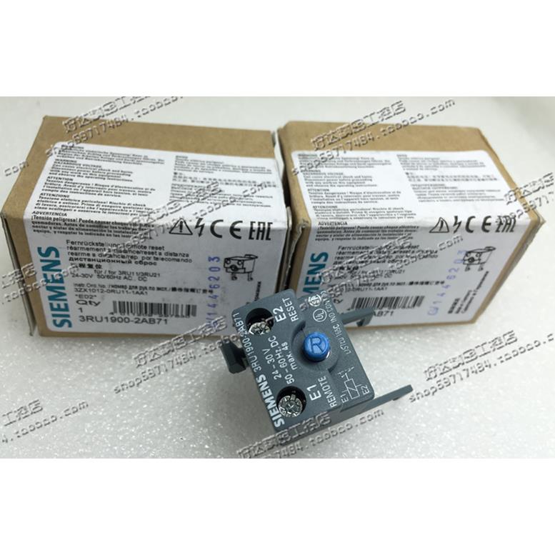 原装正品 SIEMENS 远程复位器 3RU1900-2AB71 24-30VAC/DC