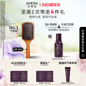 【官方正品】Aveda艾梵达头皮按摩气垫梳蓬松高颅顶造型按摩梳