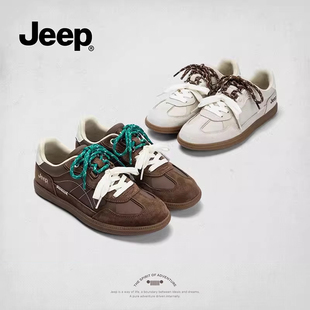 jeep登山鞋子女鞋2026新款春季轻便软底百搭通勤运动休闲鞋旅游鞋