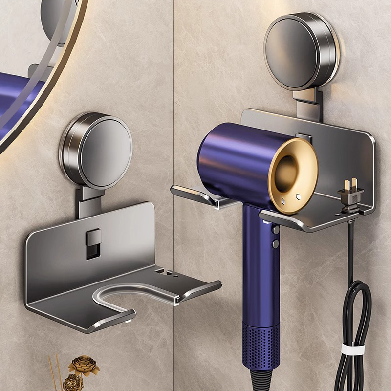 吸盘吹风机架免打孔电吹风挂架