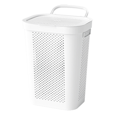 衣服收纳筐大容量带盖洗衣篮