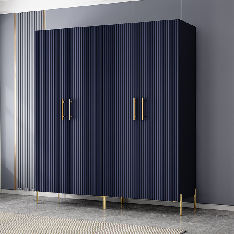 家用衣柜奶油米可家居法式轻奢