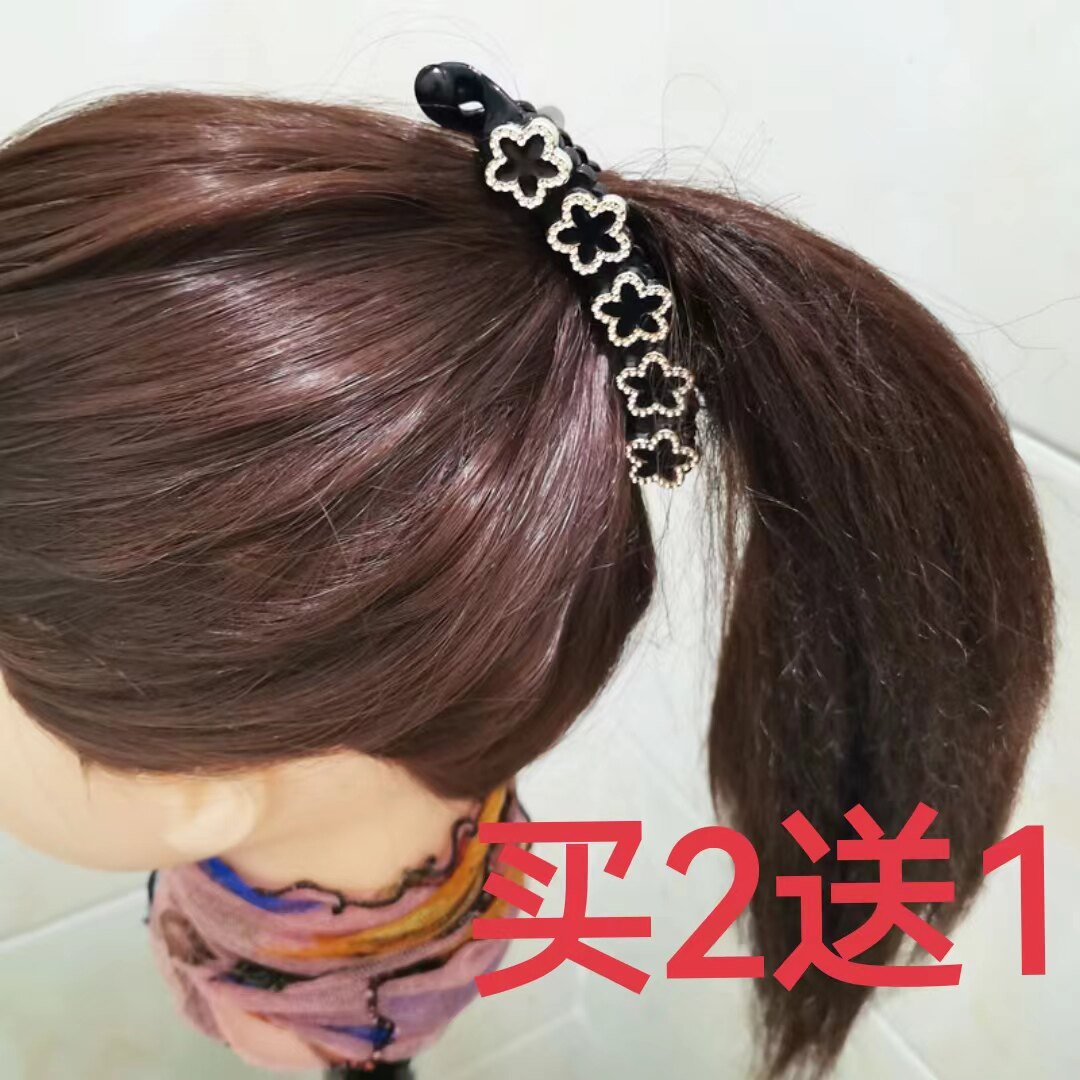 高级感原创香蕉夹发夹女竖夹扭夹新款夹子头饰发卡竖夹高马尾抓夹