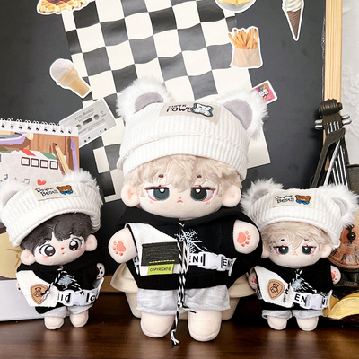 月亮公仔娃衣棉花娃娃可爱