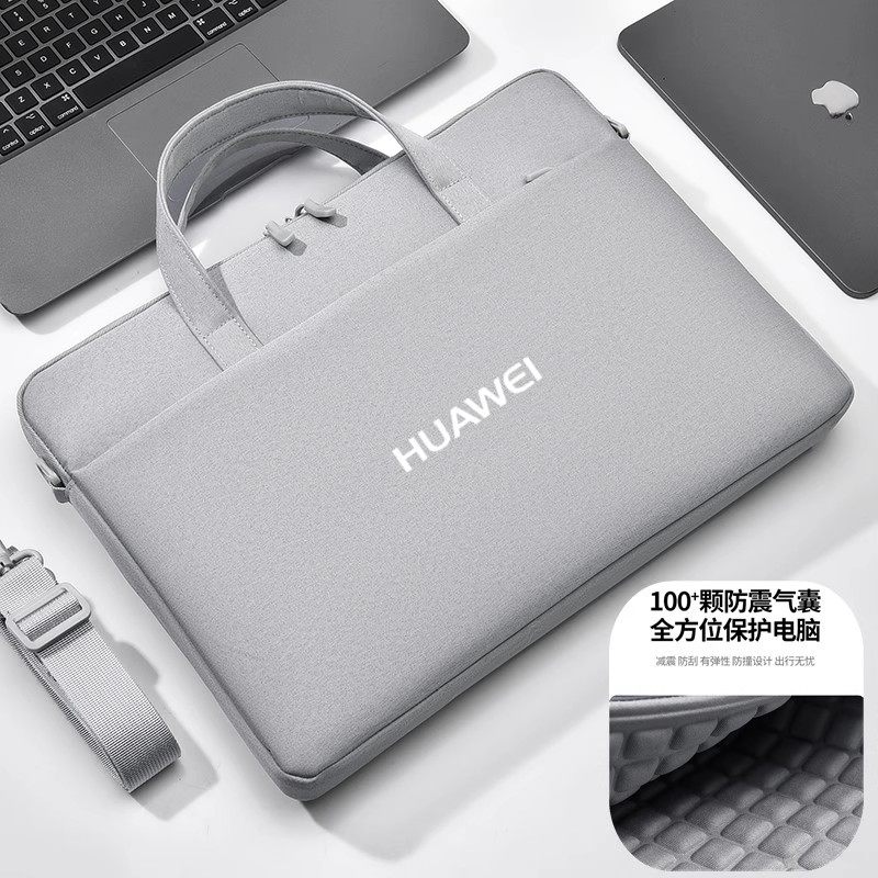 适用HUAWEI华为擎云G740/G540/L420轻薄笔记本电脑包14/15.6英寸单肩MateBook 16s手提袋防水防震斜跨包
