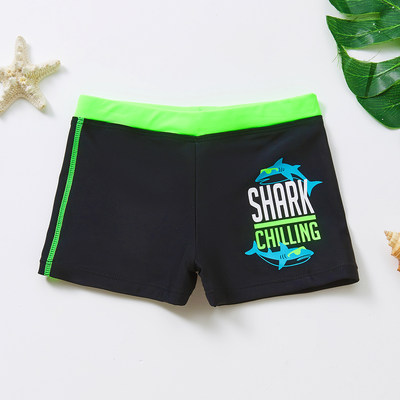 2~12Years Kid Boys Swimming Trunks Shark print Kids Boys swi