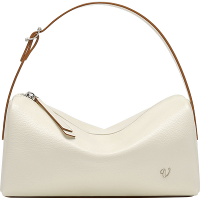 Valuncica/华伦西亚云枕包小众新款牛皮手提包通勤斜挎枕头包包女