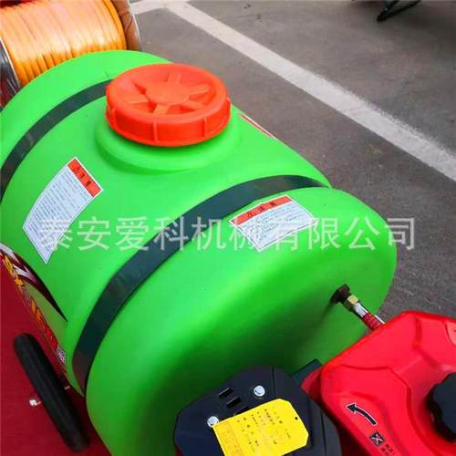 160L容量手推喷药机汽油电机动力均可打药机标配30米喷药管