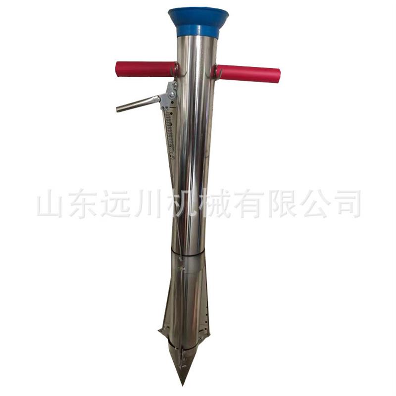 手提小型辣椒栽苗器 农用工具定植移栽机 多功能不锈钢移苗器