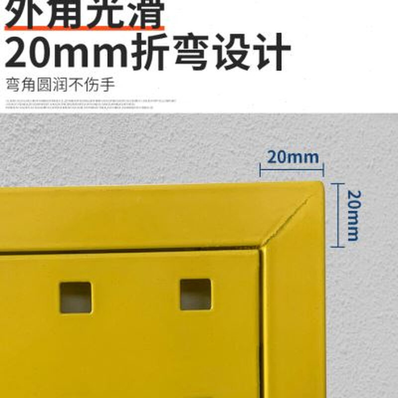 新款方孔金属洞洞板置物架五金电动工具挂板汽配汽修烘培工具收纳