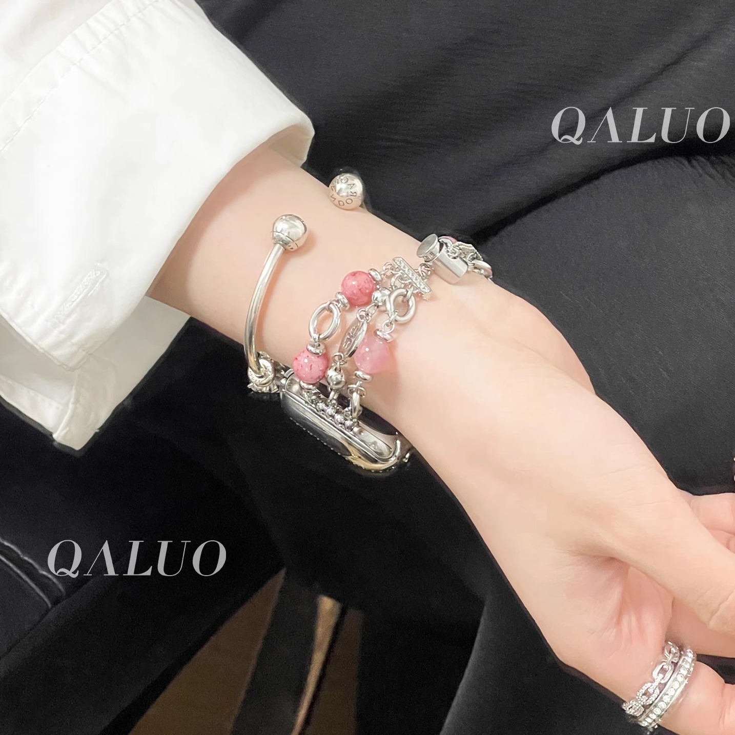 千洛/QALUO波斯玉石适配苹果表带