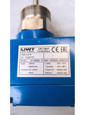 德国UWT阻旋式料位开关一个 RN3001 ，