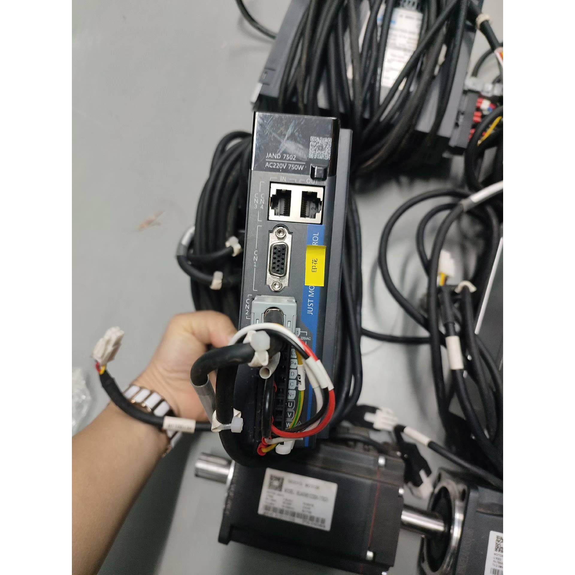 杰美康伺服JAND7502-20B-EC，80JASM507