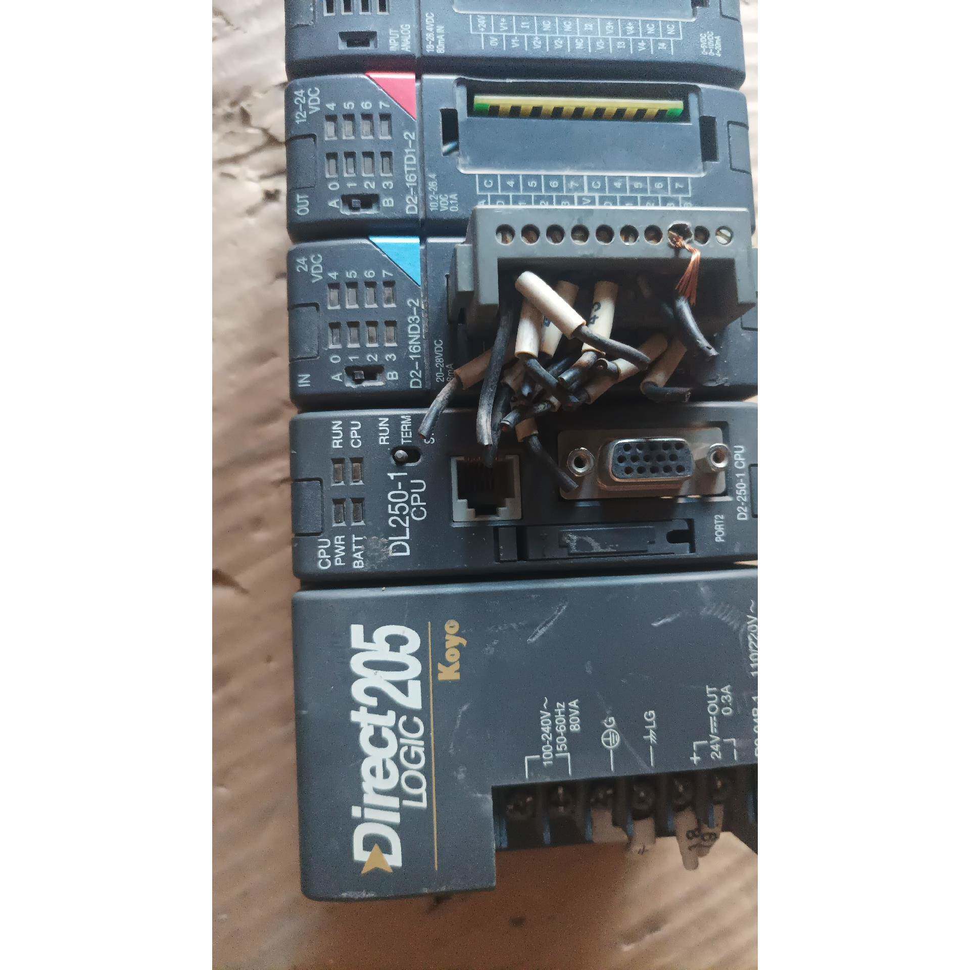 光洋PLC DL250-1CPU模块 D2-16ND3-2