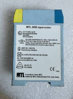 MTL3052安全栅库存3个片。