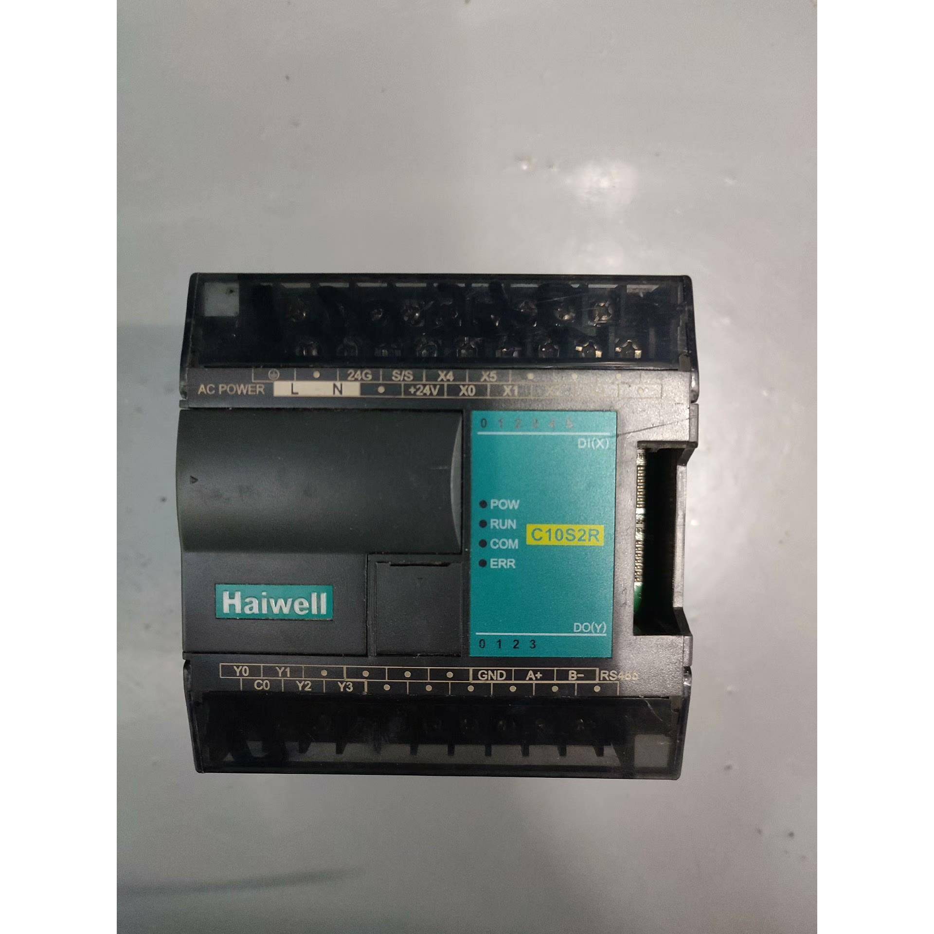 海为PLC，C10S2R，拆下来的，看图，拍摄，