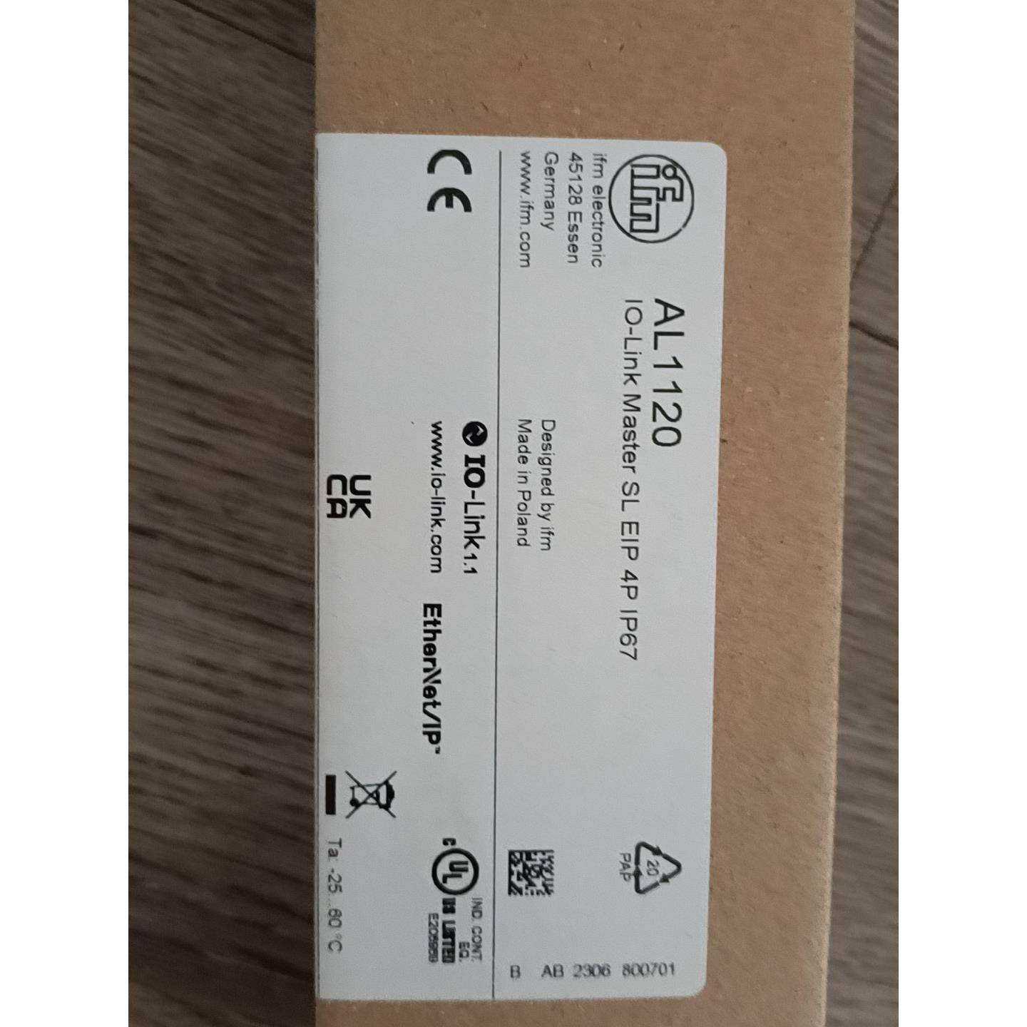 IFM模块AL1120带EtherNet/IP接口的I