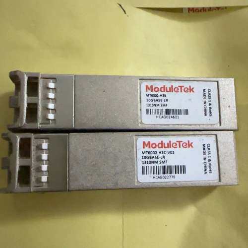 moduletek 莫泰光模块 万兆单模
