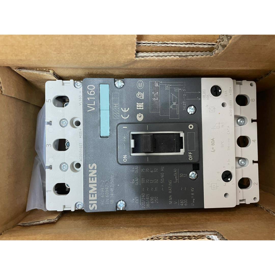 塑壳断路器 3VL2708-2DC33-0AD1 80