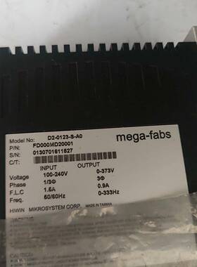 D2-0123-S-A0驱动器，图，处理，150元