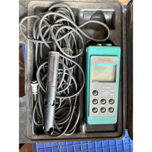 意大利HANNA哈纳HI9146标配电极便携式溶氧仪溶解氧测