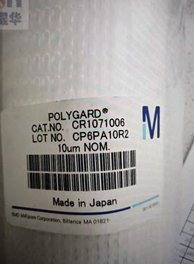 Millipore密理博POLYGARD药液过滤器滤芯CR0