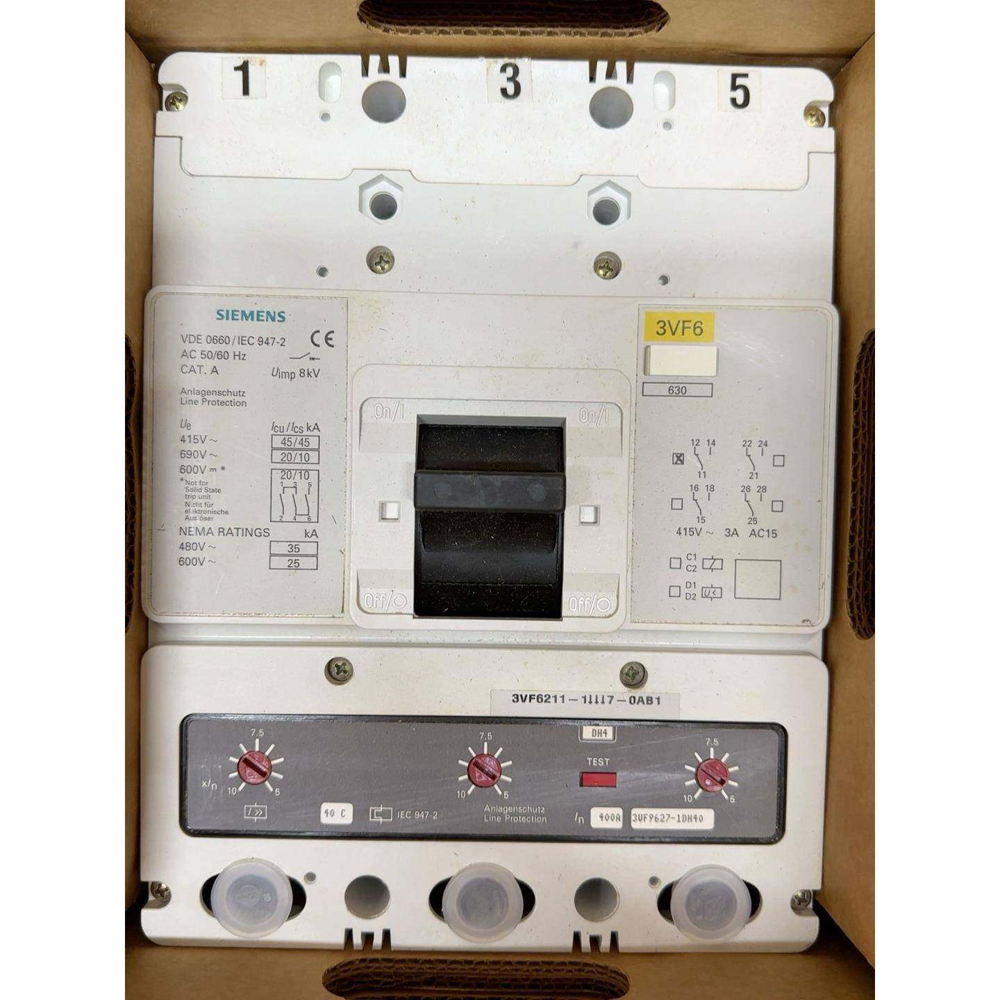 塑壳断路器 3VF6211-1DH47-0AB1