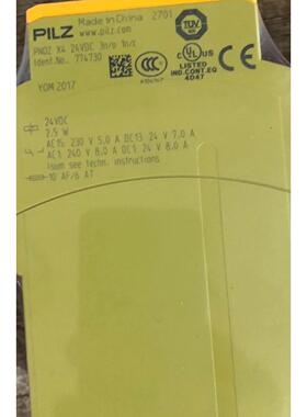 pilz皮尔兹安全继电器PNOZ 774730，77450