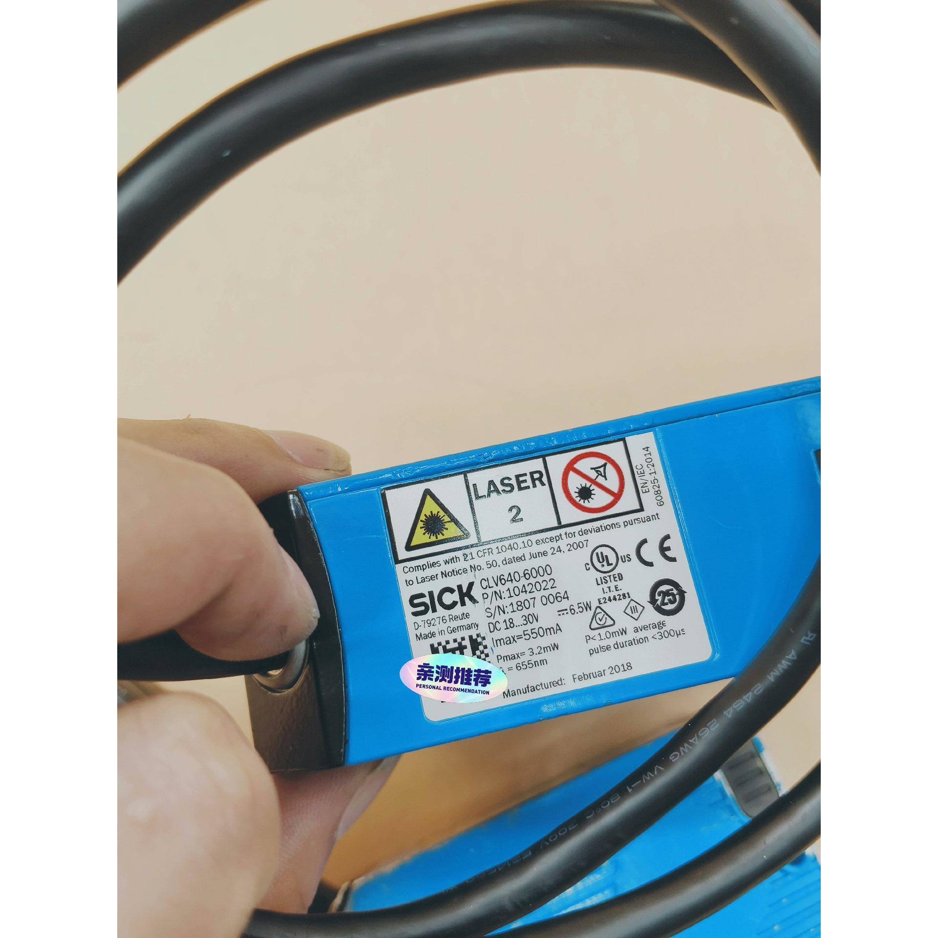 CLV640-6000西克读码器，实物2