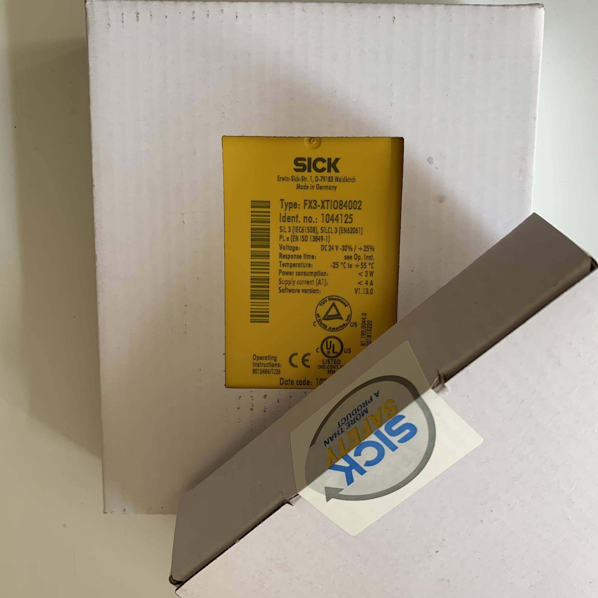 FX3-CPU000000西克1043783安全继电器FX3