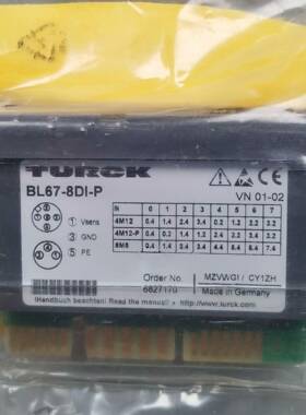 开关量输入模块BL67-8DI-P 6827170 全