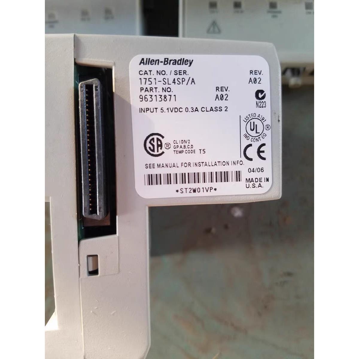 1751-SL4SP/A AB模块