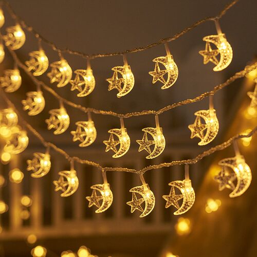 Fairy Lights:Star String Lights for Birthday & Camping Decor