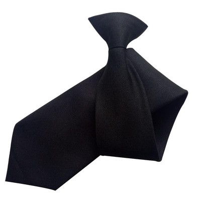 Security tie with black buttons 保安领带黑扣子领带