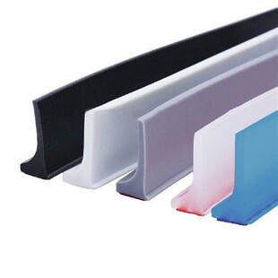 Silicone Shower Barrier Bathroom Water Stopper Water