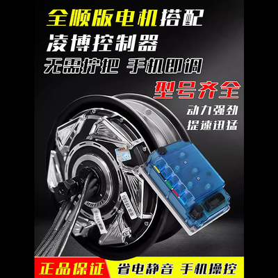 全顺12寸2000w 3000W瓦片4代电机九号改装省电增强版5代10寸电机
