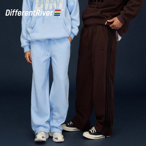 DifferentRiver抓绒卫裤