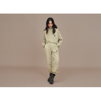 DifferentRiver短款连帽卫衣女