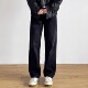 黑色 男宽松高腰无弹休闲百搭长裤 SIIIEND复古春秋美式 直筒牛仔裤