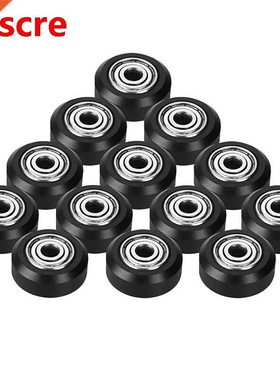 13Pcs POM Pulley, Idler Pulley with Bearing 5mm Bore, Suitab