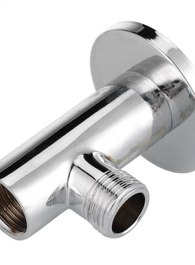 Wall Mounted Shower Head Arm Chrome Plated Metal Shower Exte