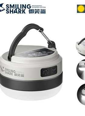 Outdoor camping tent light rechargeable emergency lighting