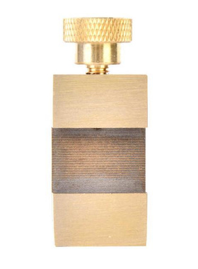 Brass Ruler Locating Block Woodworking Marking Locator Measu