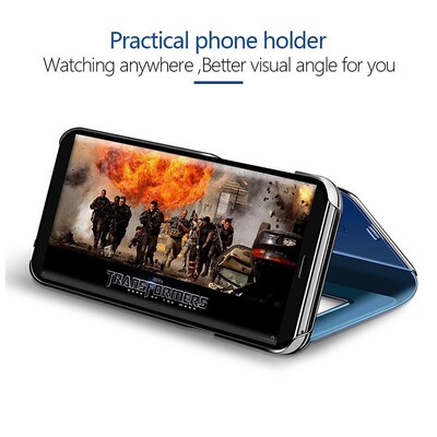 Smart Mirror Flip Case for Samsung Galaxy A51 A71 A50 S8 S9