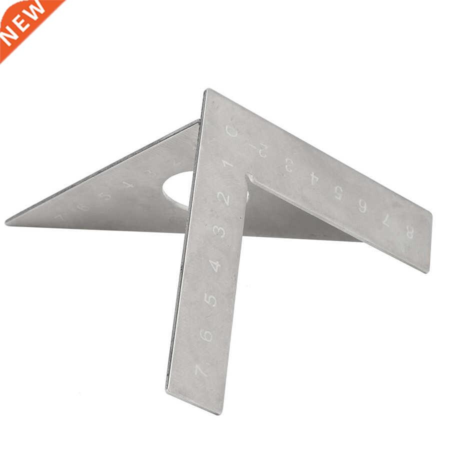 Stainless Steel 90° 45° Square Layout Triangular Rul