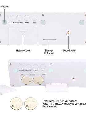 Big Digital Countdown Days Timer Clock - 999 Days Count Down